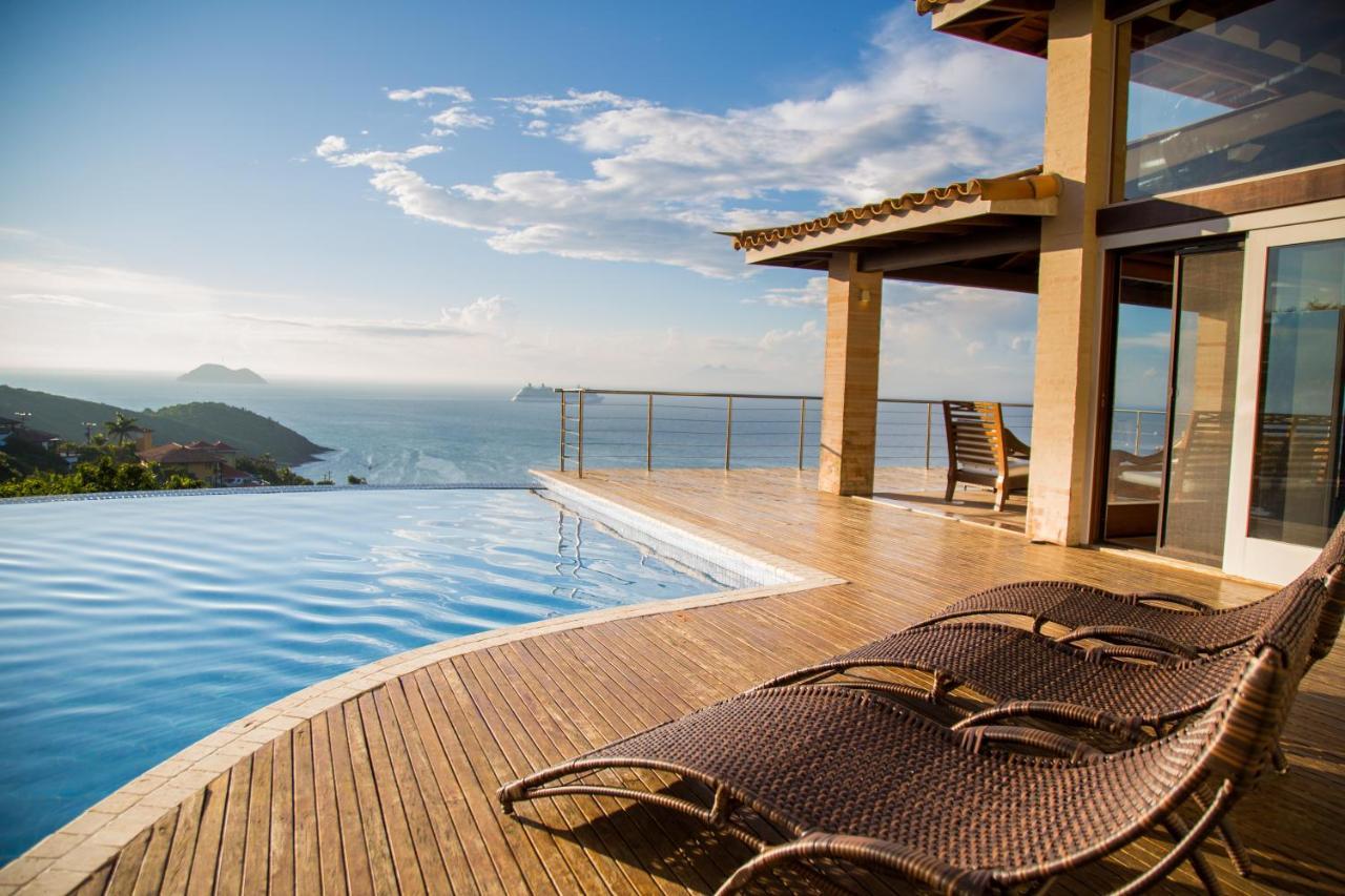 Buzios, Casa Inteira De Frente Para O Mar Em Joao Fernandes, Fabulosa, A Melhor Vista, Mansao Bella Vista Exterior foto